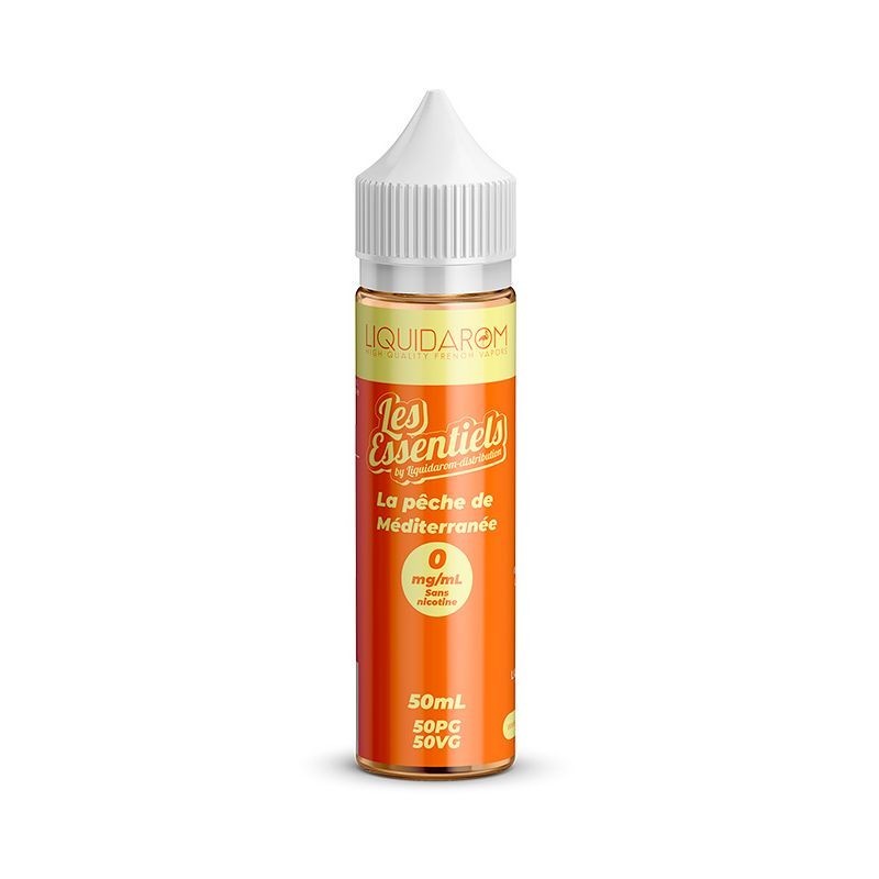 E-Liquide 50ml Essentiel La pêche méditerranée