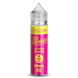 E-Liquide 50ml Essentiel Fraise du Jardin