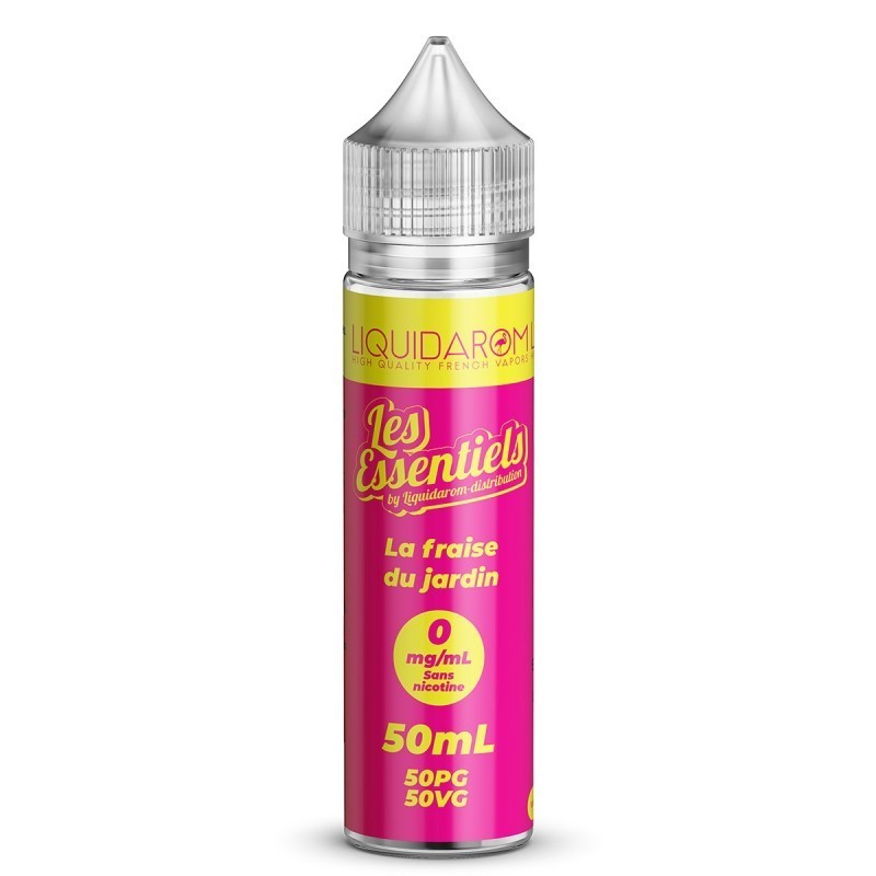 E-Liquide 50ml Essentiel Fraise du Jardin