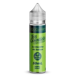 E-Liquide 50ml Essentiel Menthe de Saison