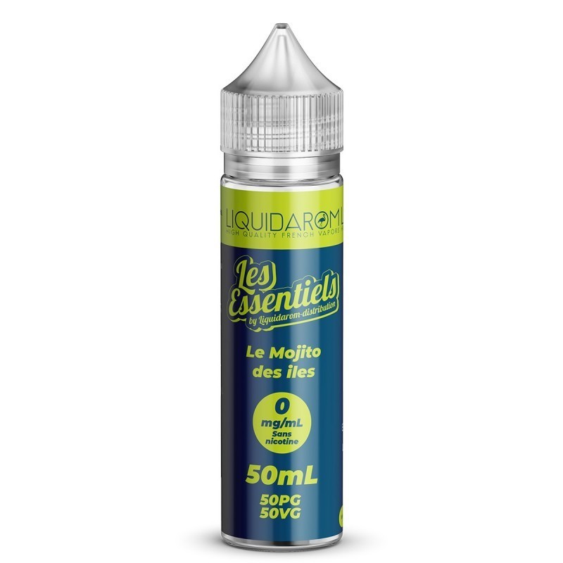 E-Liquide 50ml Essentiel Mojito des iles