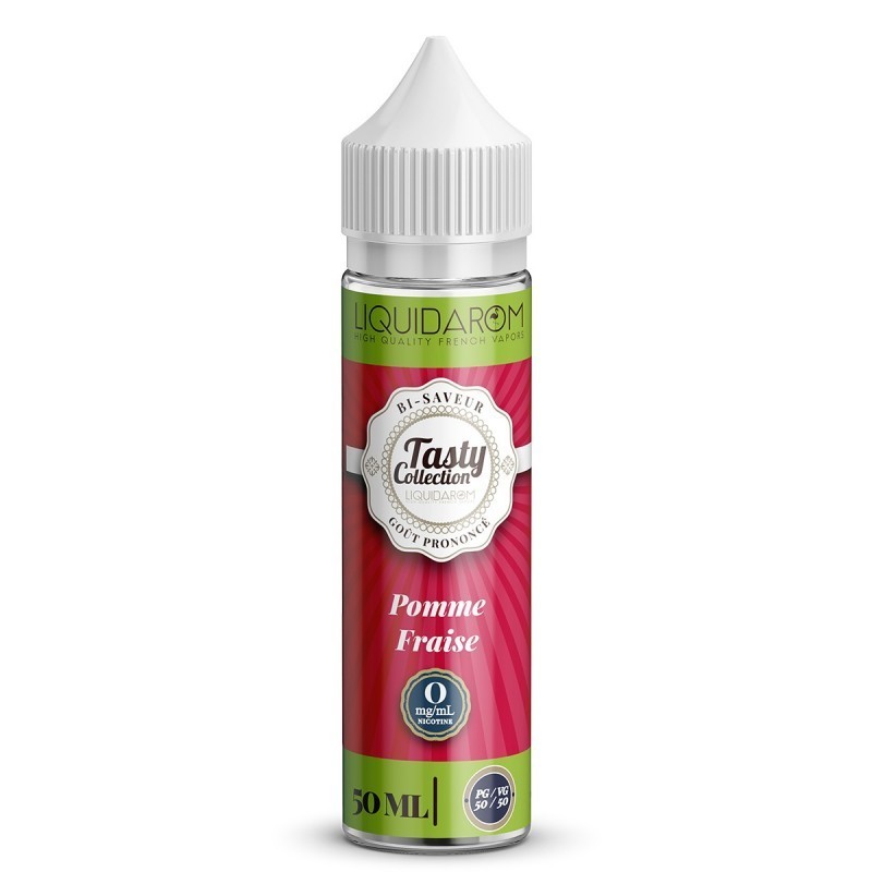 E-Liquide 50ml Tasty Pomme Fraise