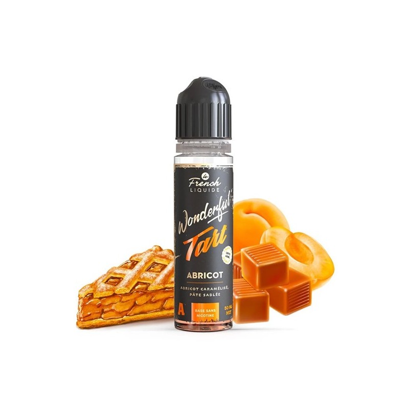 E-Liquide 50ml Tart Abricot caramélisé