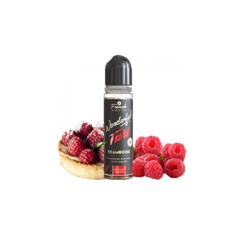 E-Liquide 50ml Tart Framboise