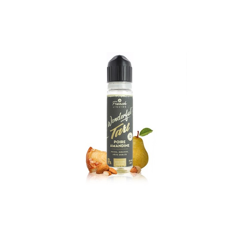 E-Liquide 50ml Tart Poire amandine