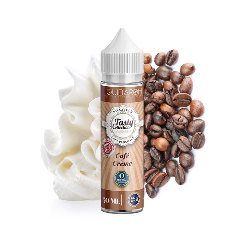 E-Liquide 50ml Tasty Crème Café