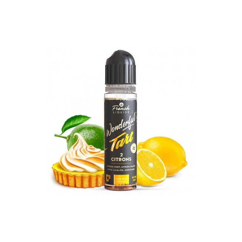 E-Liquide 50ml Tart 2 citrons