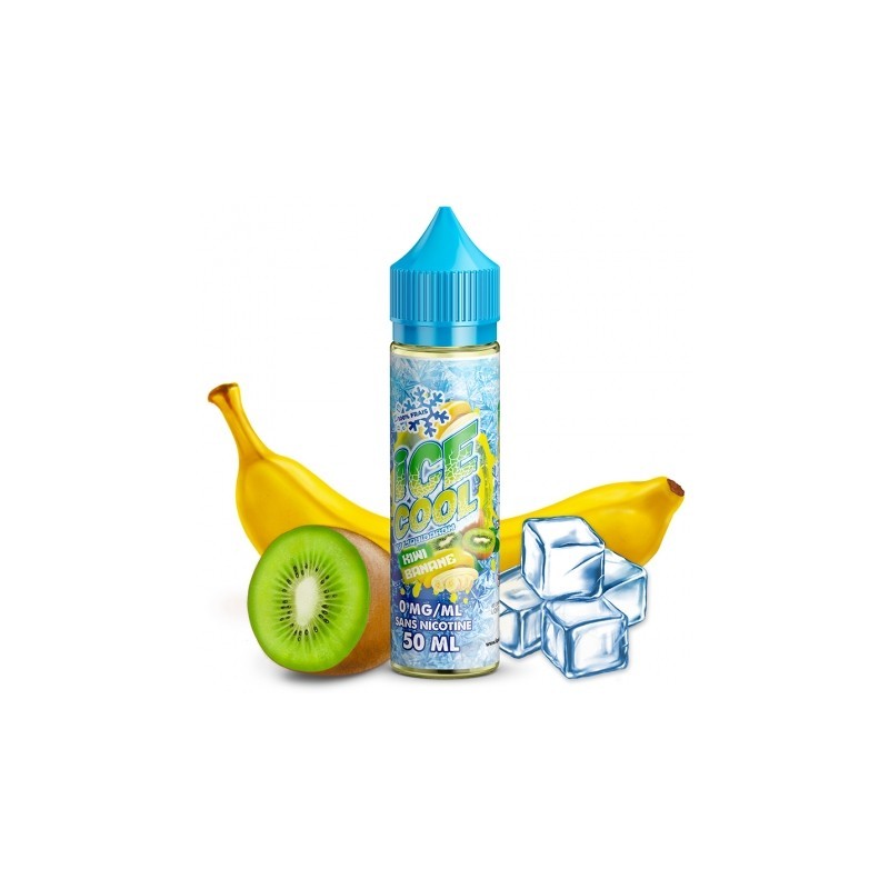 E-Liquide 50ml ICE COOL Banane Kiwi