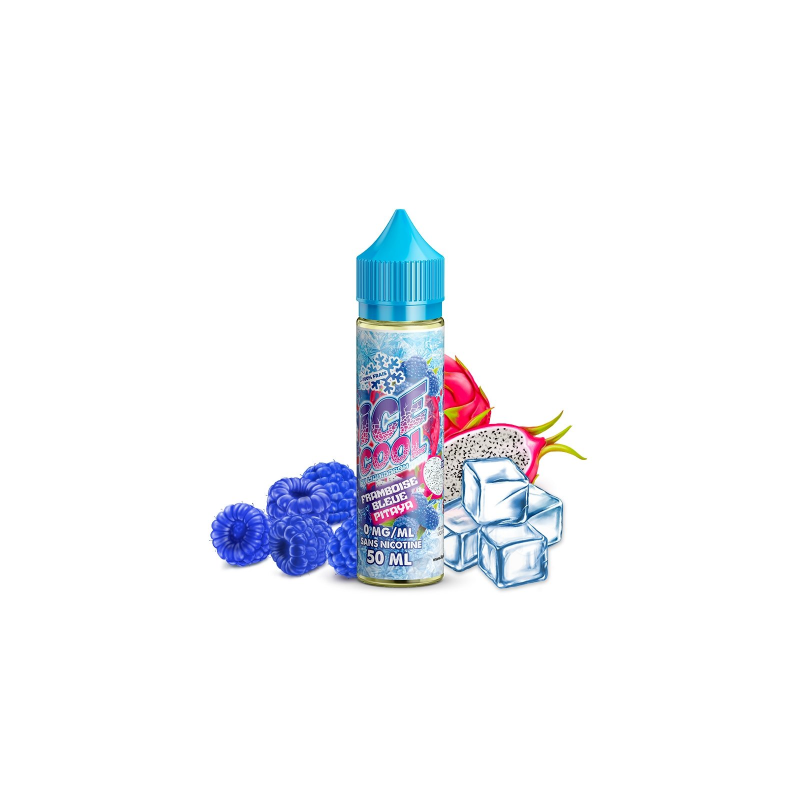 E-Liquide 50ml ICE COOL Pitaya Framboise bleue