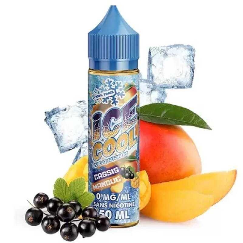 E-Liquide 50ml ICE COOL Cassis Mangue