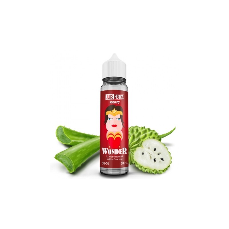 E-Liquide 50ml Liquideo Wonder 0mg