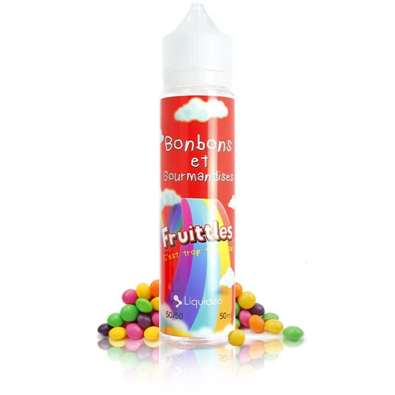 E-Liquide 50ml LIQUIDEO Fruittles