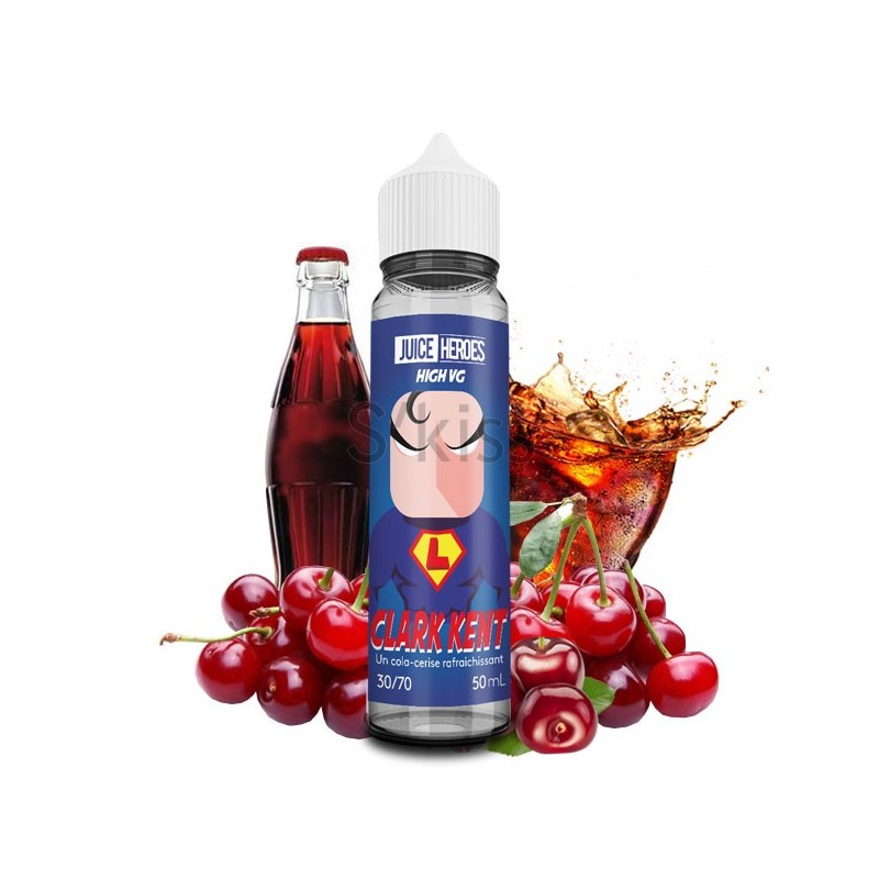 E-Liquide 50ml Liquideo Clark Kent 0mg