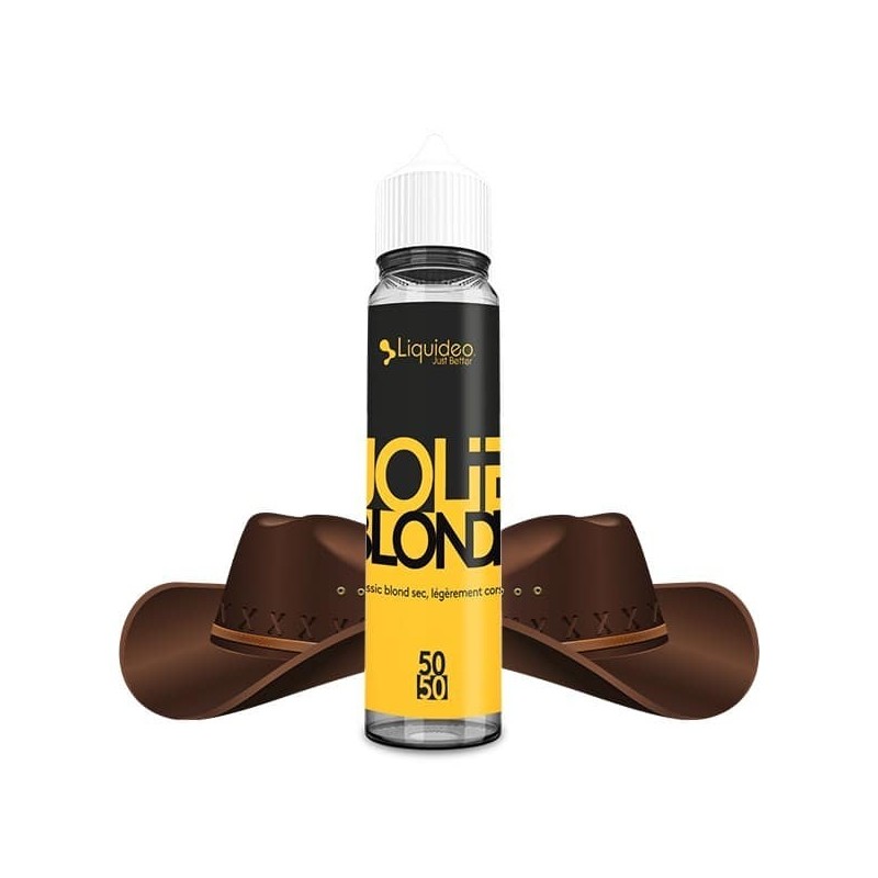 E-Liquide 50ml Liquideo Jolie Blonde 50/50 0mg