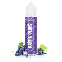 E-Liquide 50ml Liquideo Raisin givré 0mg