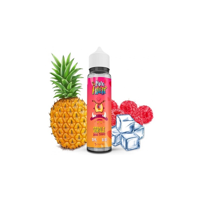 E-Liquide 50ml Liquideo Crapule 0mg