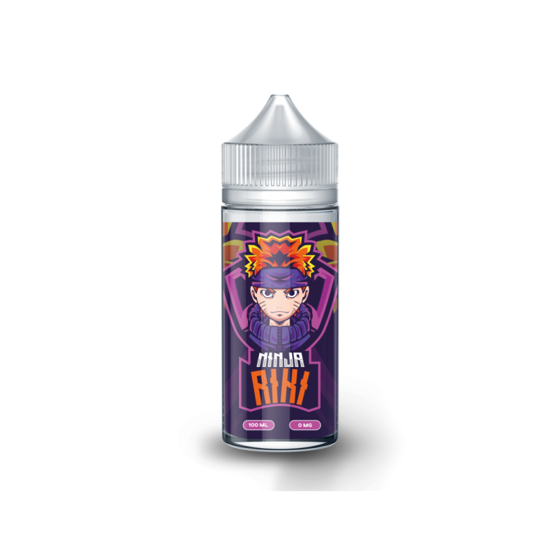 E-liquide 50ml Ninja Riki cola fruits rouges